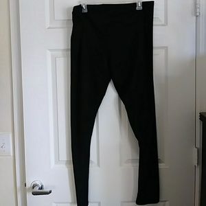 Hybrid apparel 2x large black tights